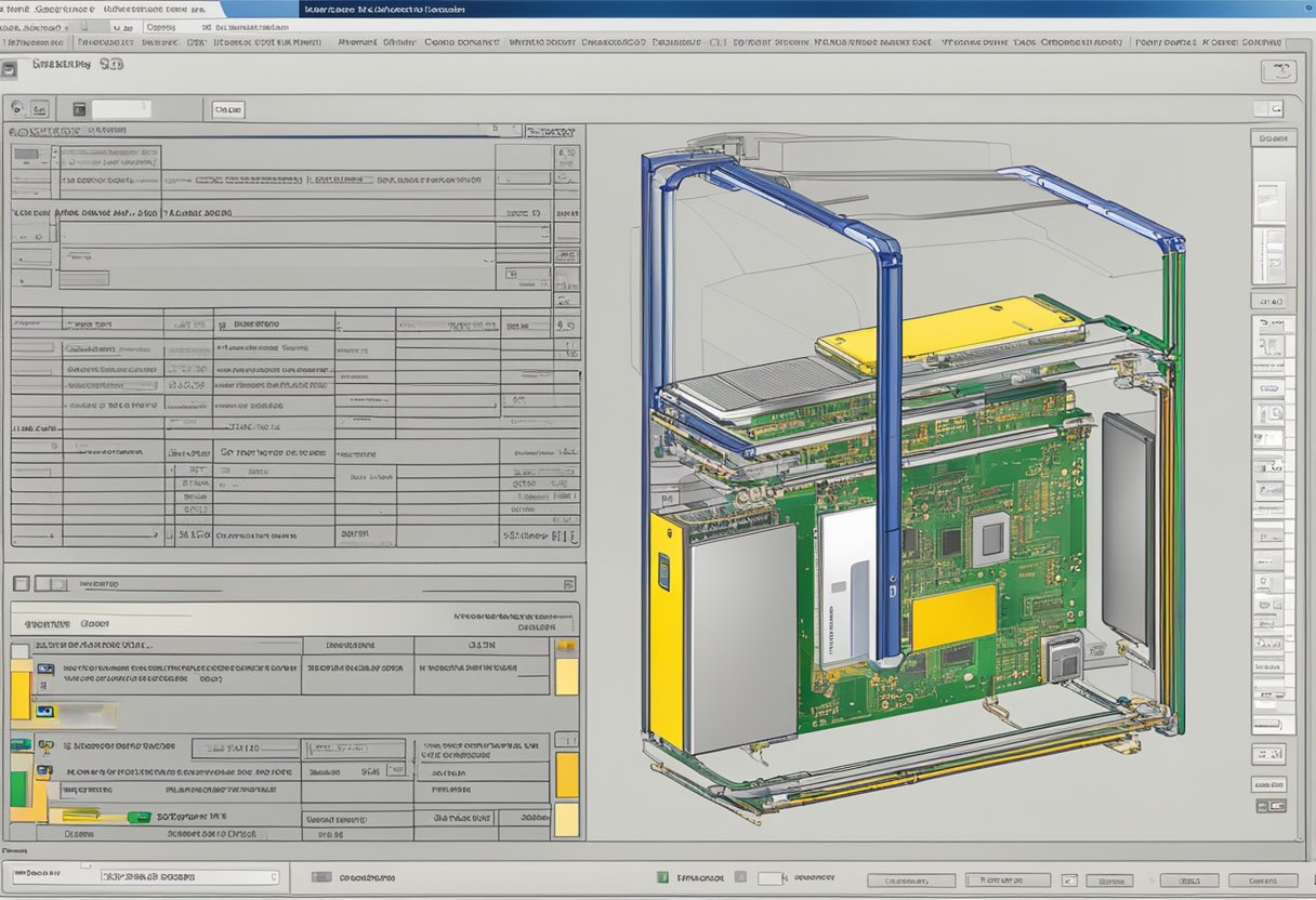 A computer screen displaying a website with a form for online quote request for China PCB assembly