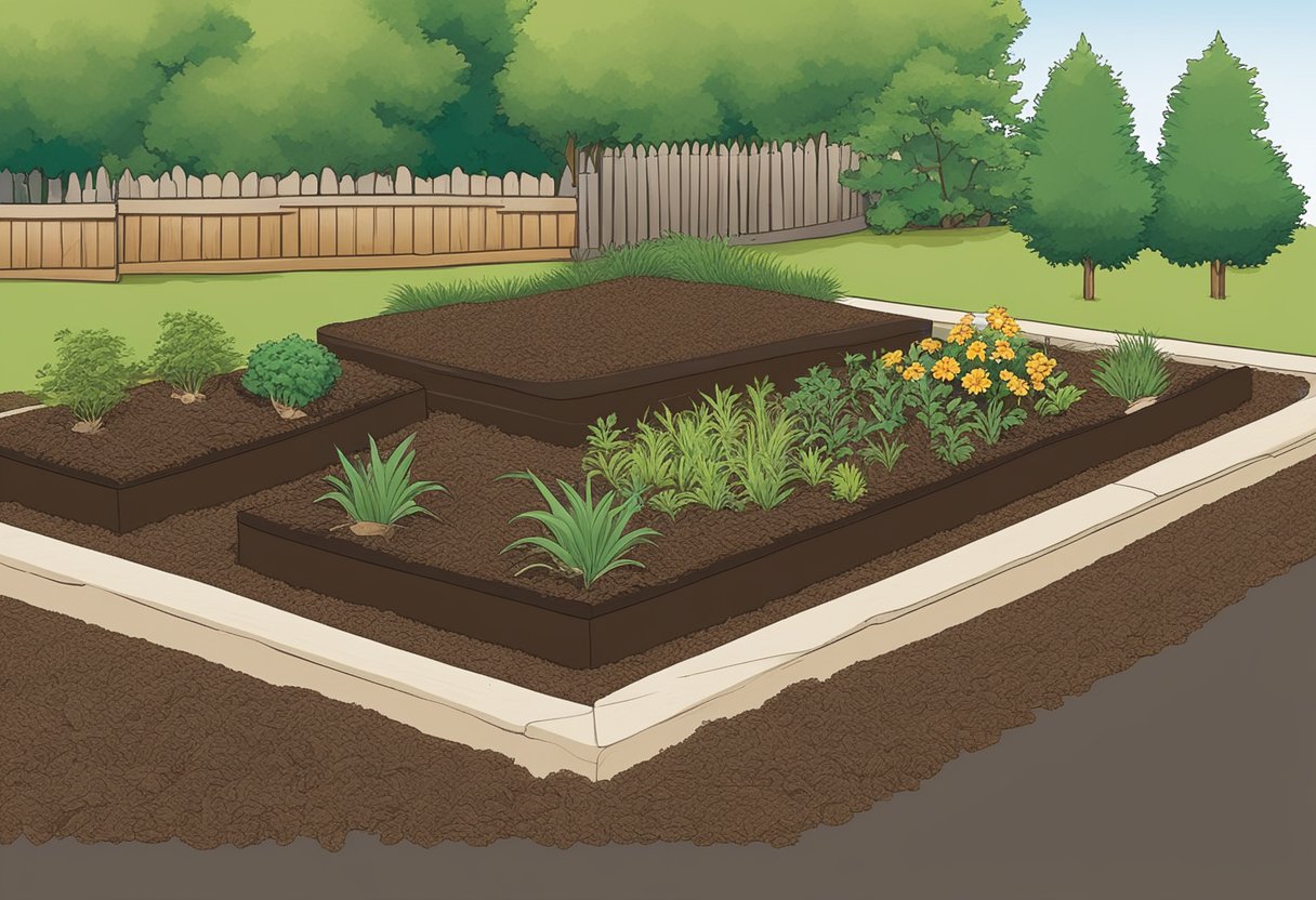 A yard of mulch covers approximately 100 square feet. Different types of mulch, such as wood chips, straw, or rubber, offer various benefits for soil health and moisture retention
