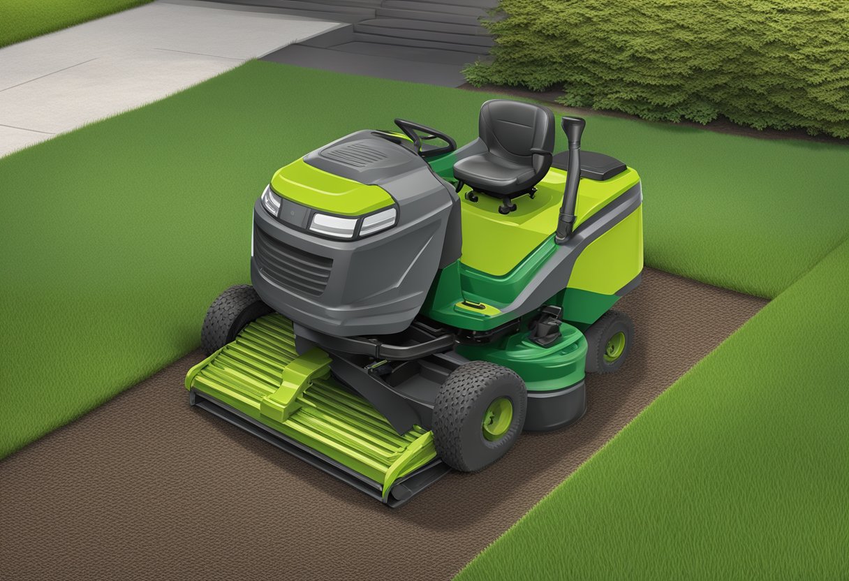 A mulch plug is a small, cylinder-shaped piece of material used to cover the opening in a lawnmower deck, allowing for the collection and distribution of grass clippings
