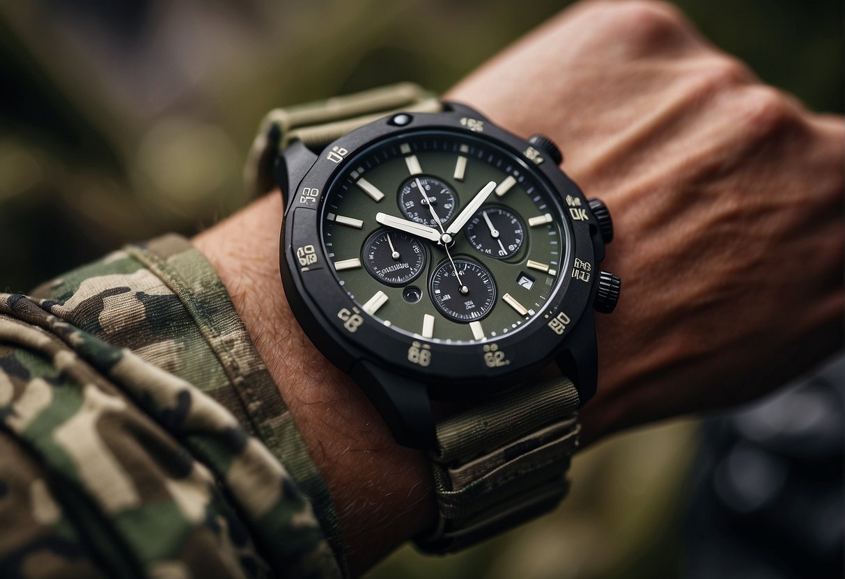 Luxury Military Watches: Combining Ruggedness with Elegance 2024
Arm with watch
