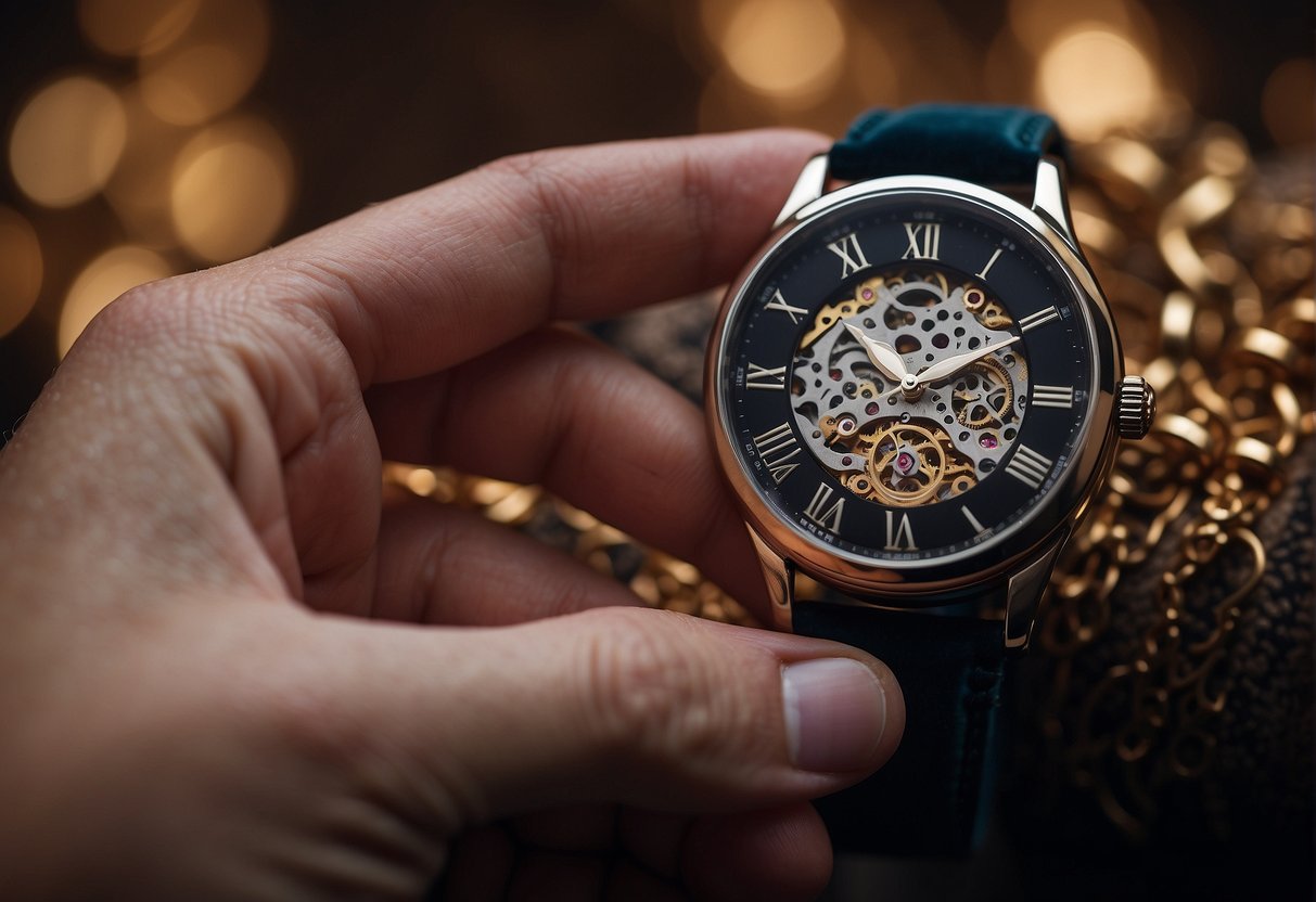 Luxury Skeleton Watch: Unveiling Craftsmanship in 2024
Hand and watch