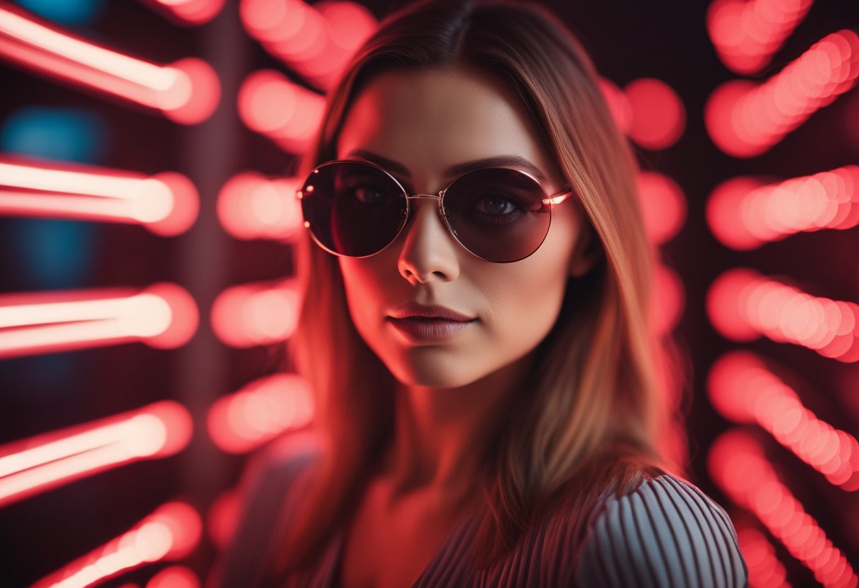 Influencers use red light therapy for skin health benefits