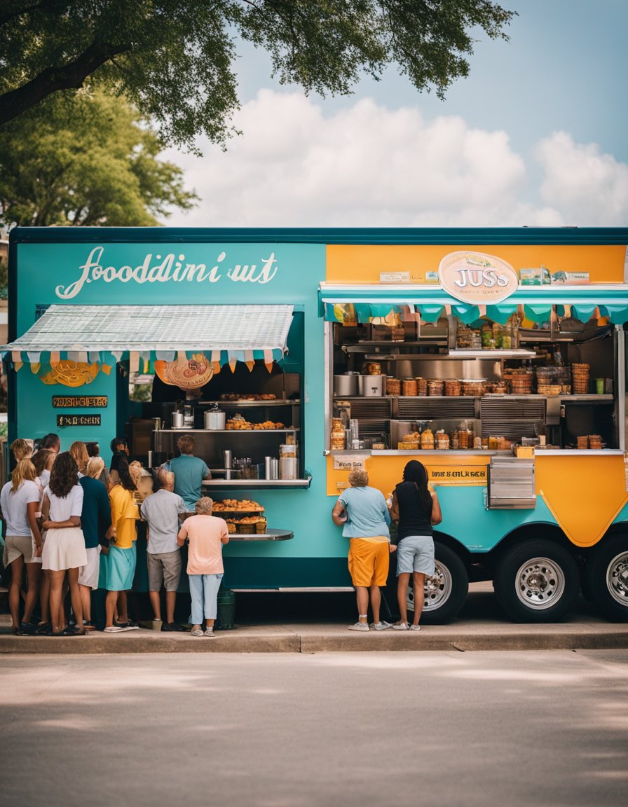 Culinary adventures await at Jus Foodin' Around - a standout among Unique Food Trucks in Waco!