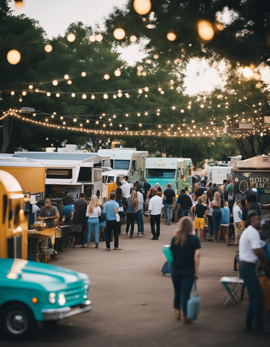 Explore a foodie paradise at Route 77 Food Truck Park - home to an array of Unique Food Trucks in Waco!