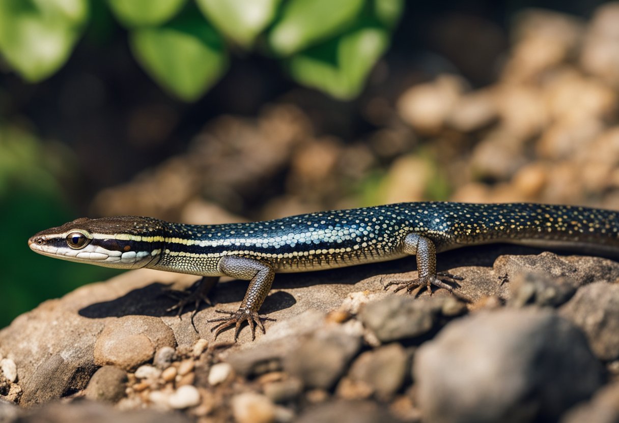 Common Garden Skink Facts and Characteristics