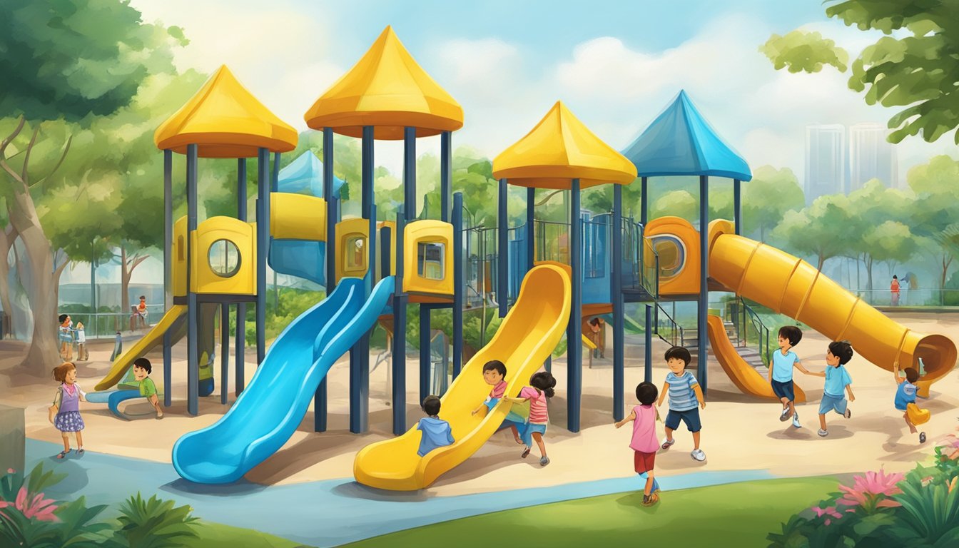 Children in Singapore enjoy additional perks and features, such as playgrounds, water parks, and interactive learning spaces