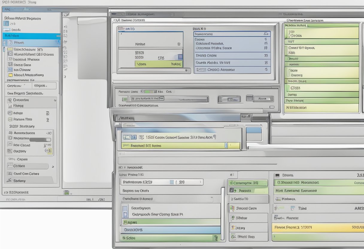 The BIOS menu screen shows the boot order changing on a computer monitor