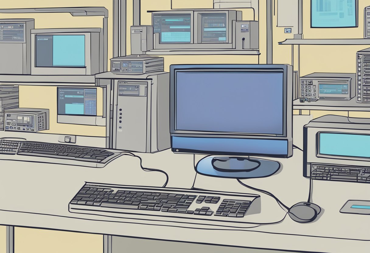 CPU usage bar at 100%, with a computer monitor displaying the question "Can CPU run at 100?" in a digital font