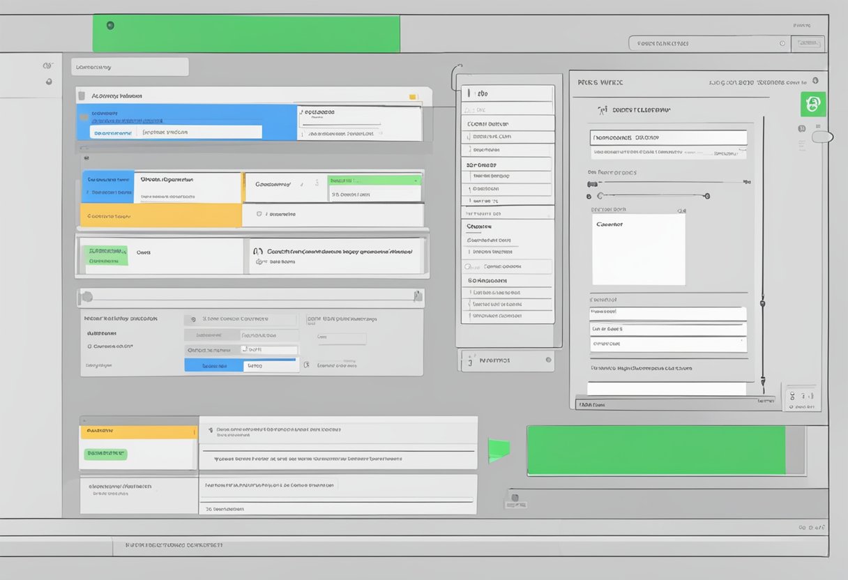 A computer screen displaying VRChat name change process with clear instructions