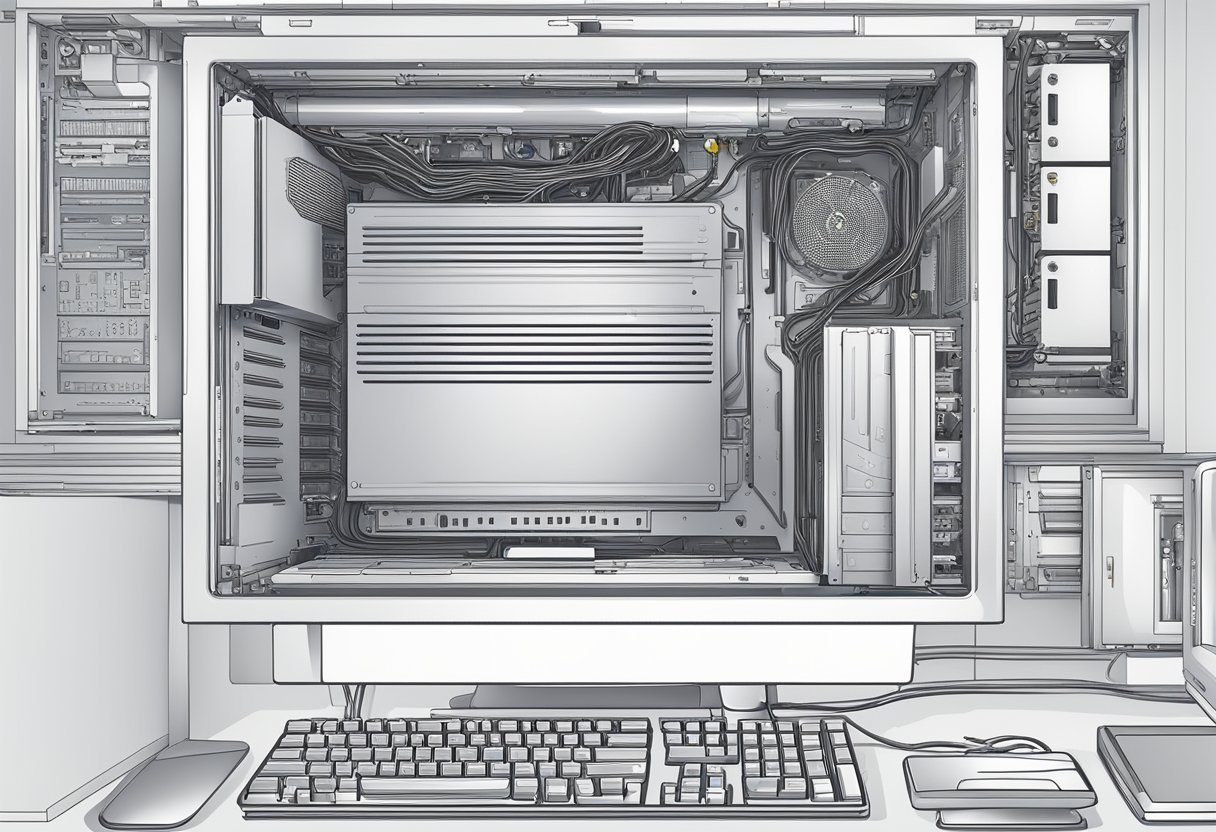 Computer screen blank, power button unresponsive. New graphics card recently installed