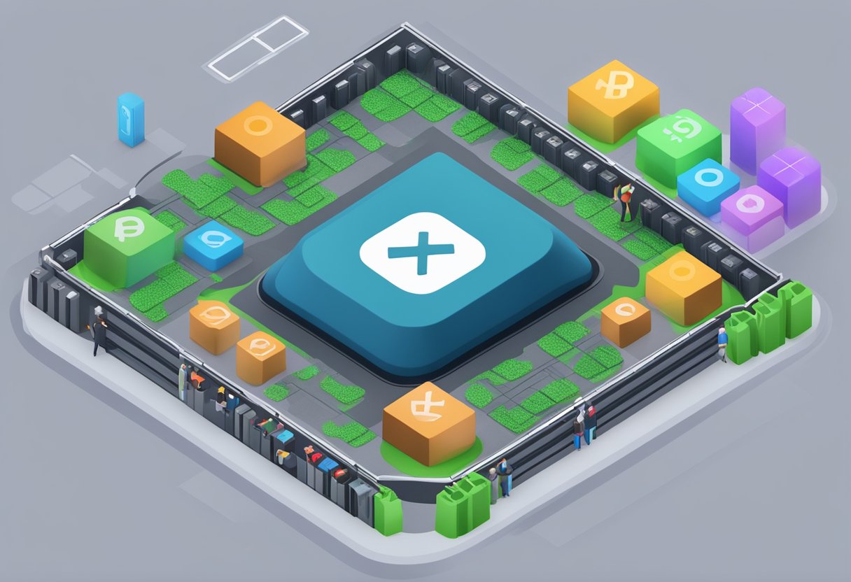 A computer with a disabled CPU core parking feature, showing multiple active cores and a disabled parking symbol