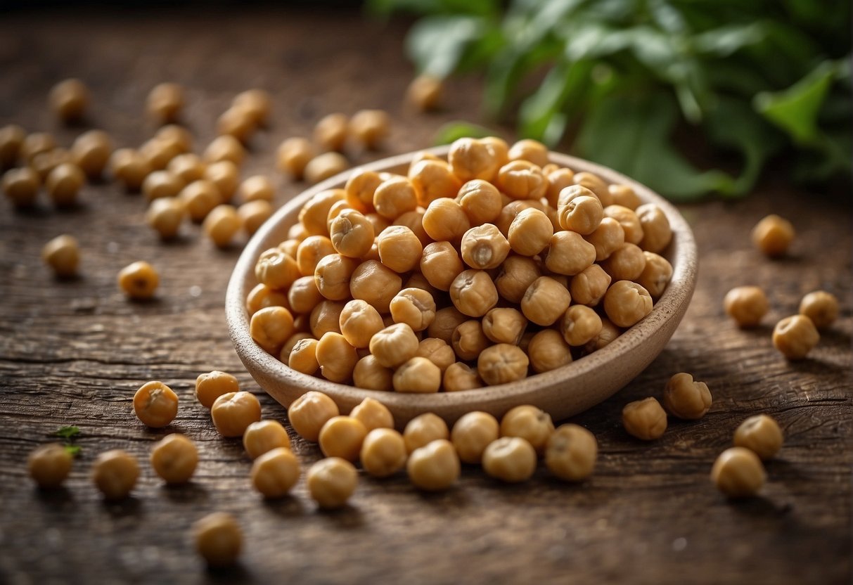 Chickpeas taste nutty and earthy, with a slightly grainy texture