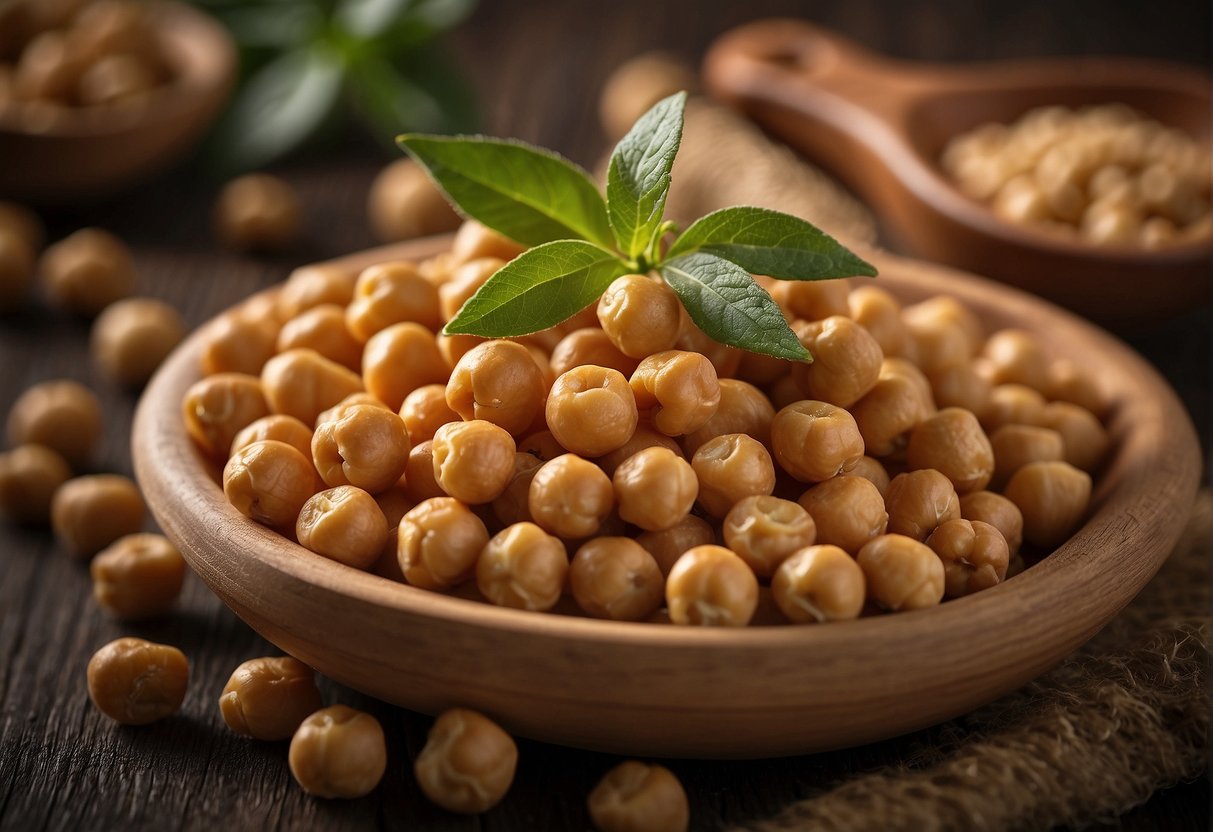 Chickpeas have a nutty, earthy flavor with a slightly grainy texture