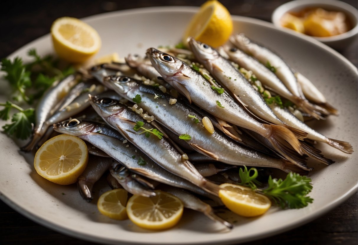 how many calories in Anchovies?