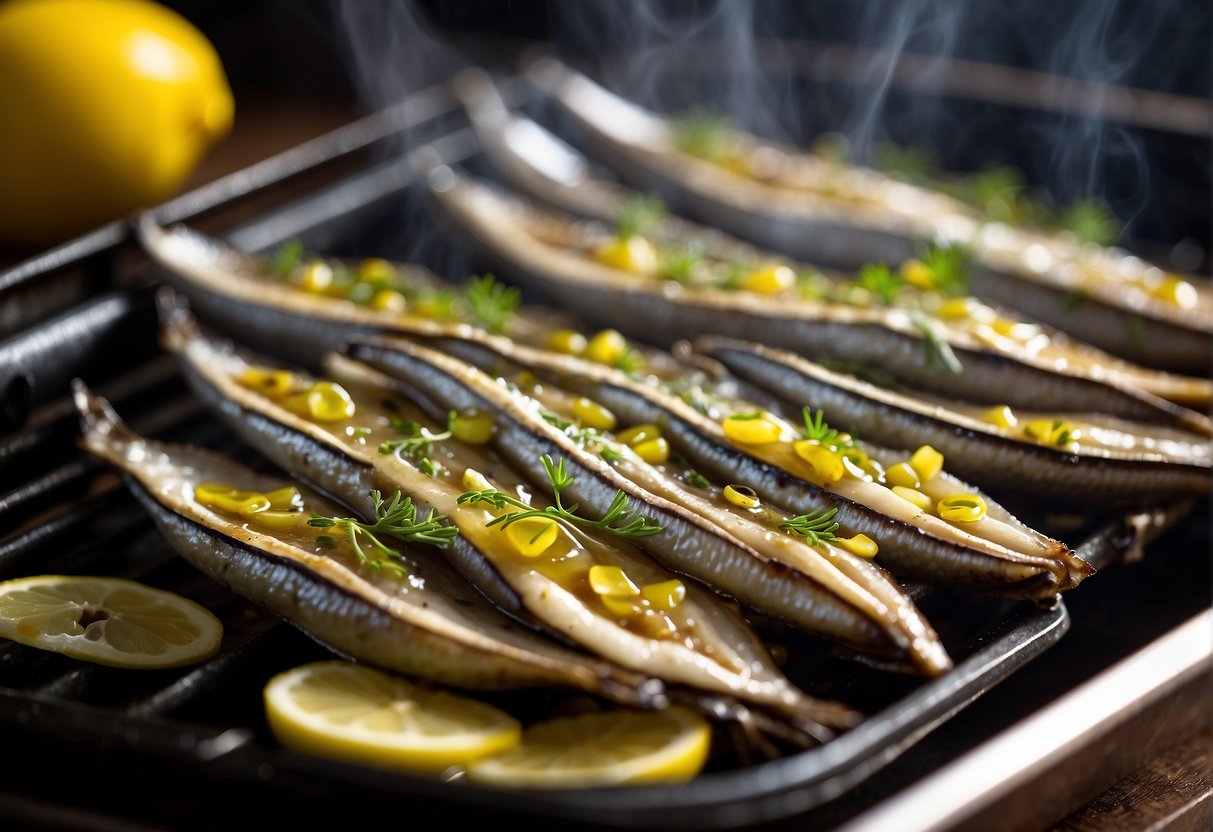 how to oven bake anchovies