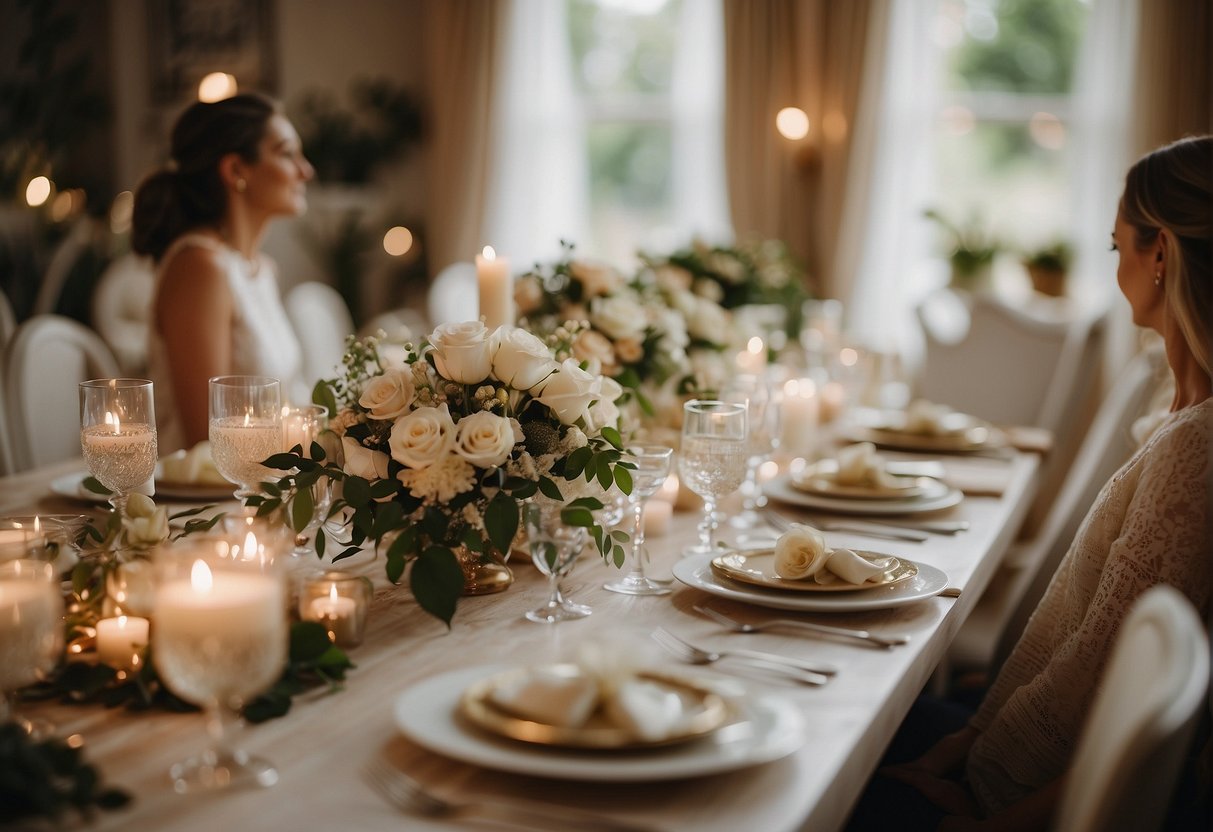 Engagement party: lively, celebratory atmosphere with a focus on the couple. Bridal shower: intimate, feminine gathering centered around the bride