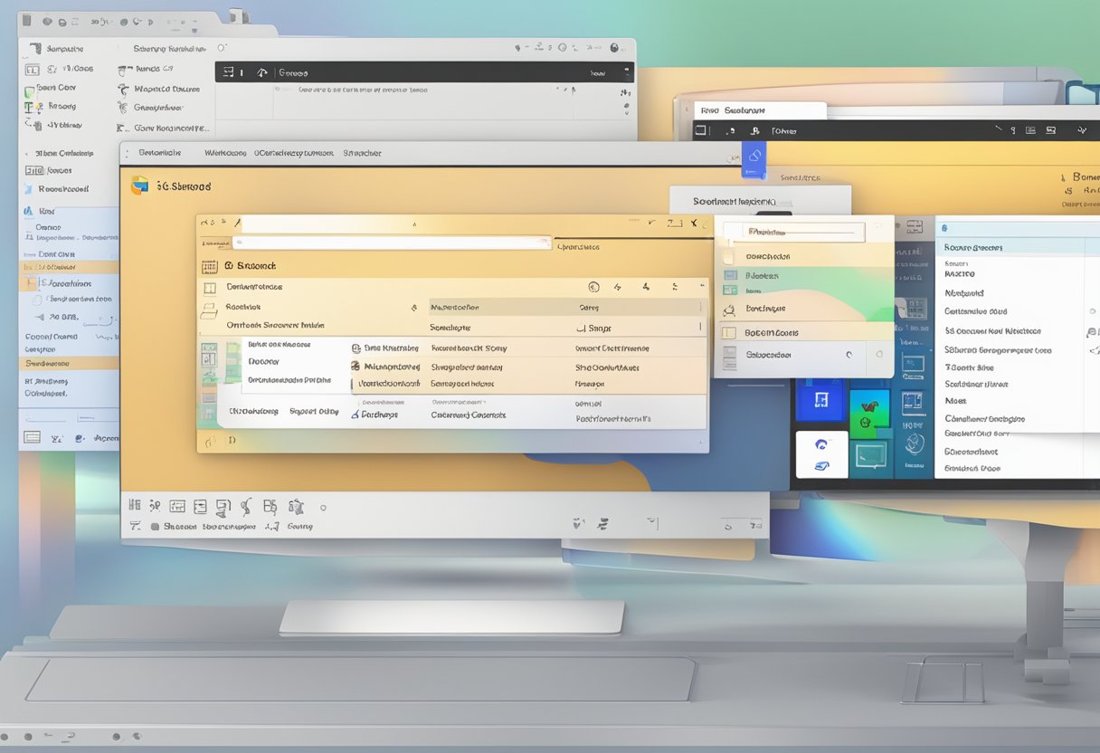 A computer screen with the Windows 11 interface, showing the settings menu with the "Visual Effects" option selected and the "Disable Window Drop Shadow" checkbox unchecked