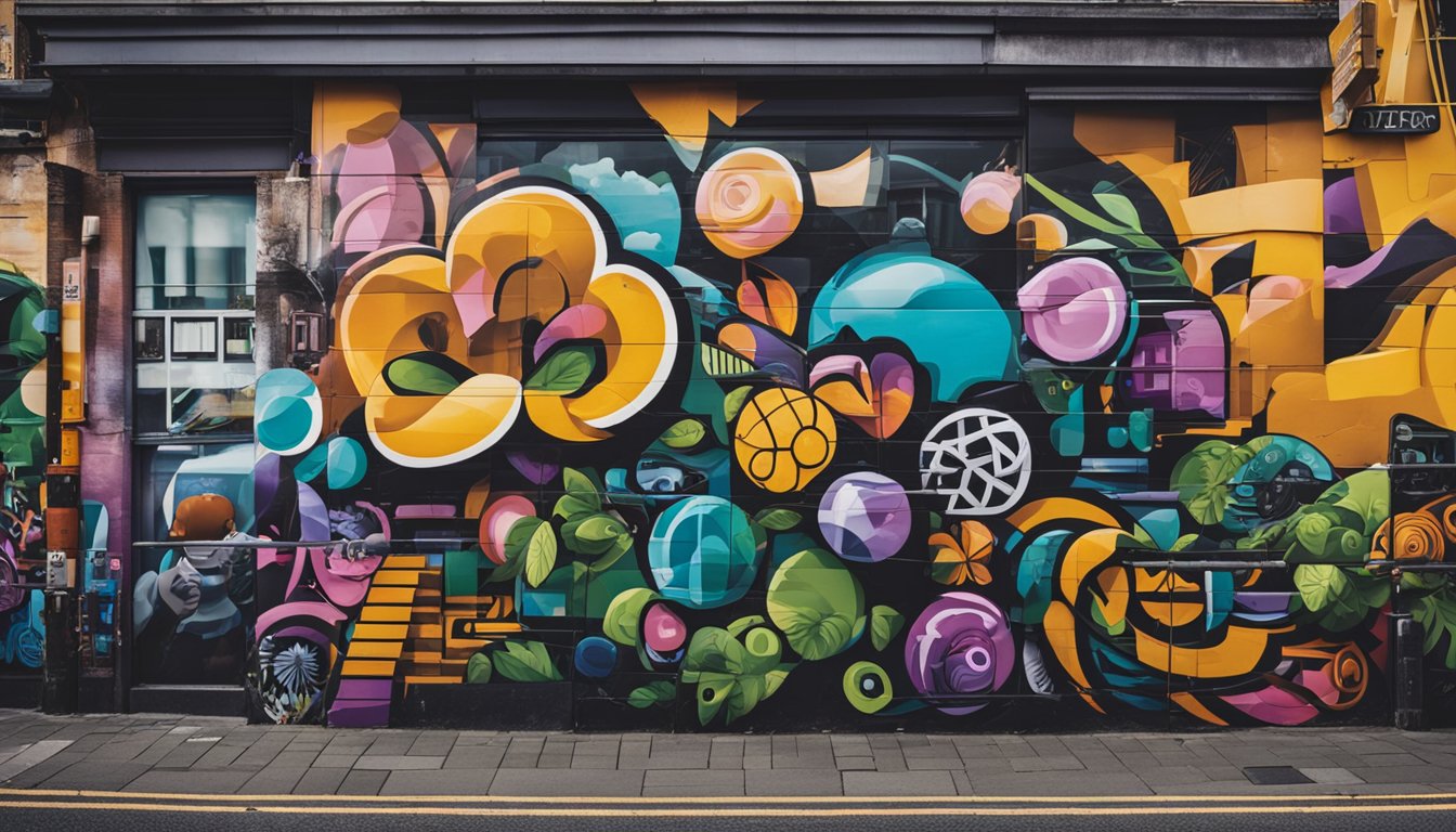 The bustling streets of Limerick City are adorned with colorful and dynamic street art, showcasing the city's rich cultural heritage and community impact