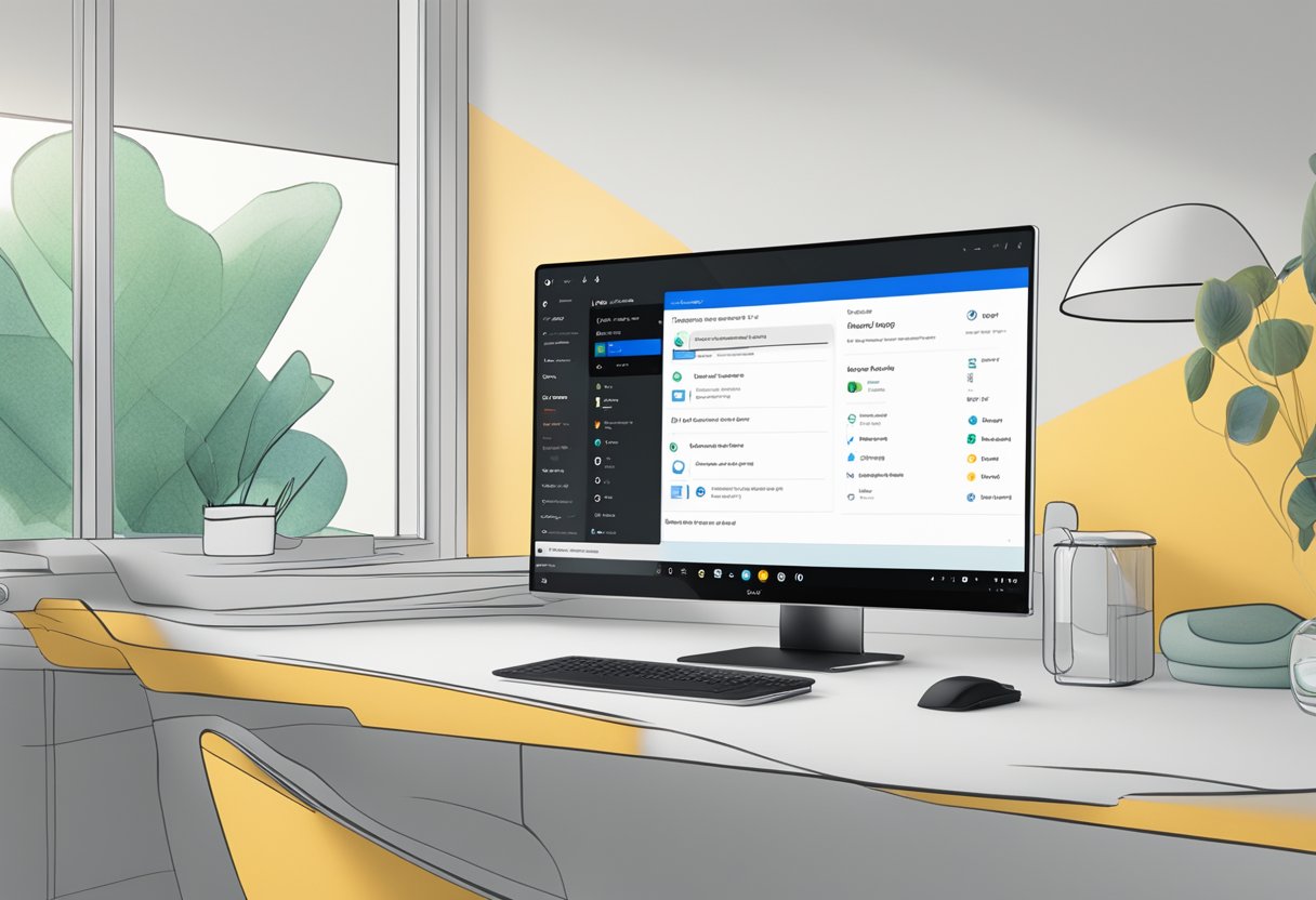 A Windows 11 PC screen displaying the settings menu with the "Auto Login" feature highlighted and enabled, showing the steps to set it up