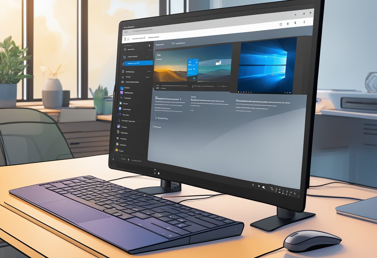 A Windows 11 PC screen displaying the settings menu with the "Remote Desktop" option highlighted and enabled