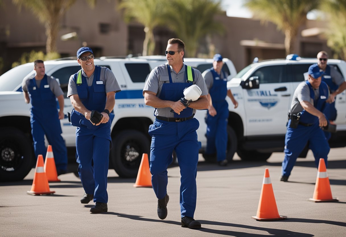 Phoenix plumbers rushing to serve local areas, responding to emergency calls in Arizona