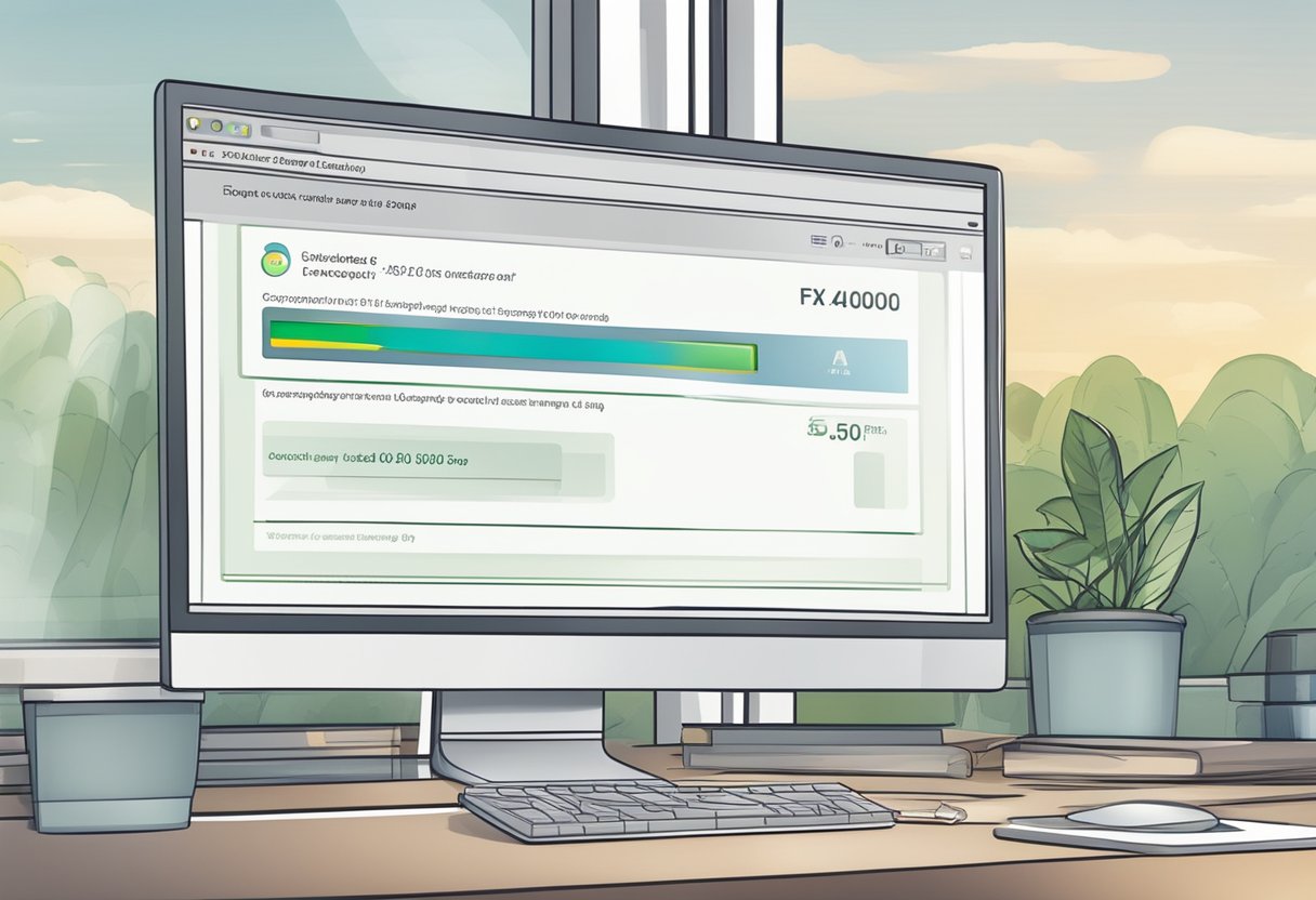 A computer screen displays an error message "Application Load Error 5:0000065434" with a prompt to fix the issue