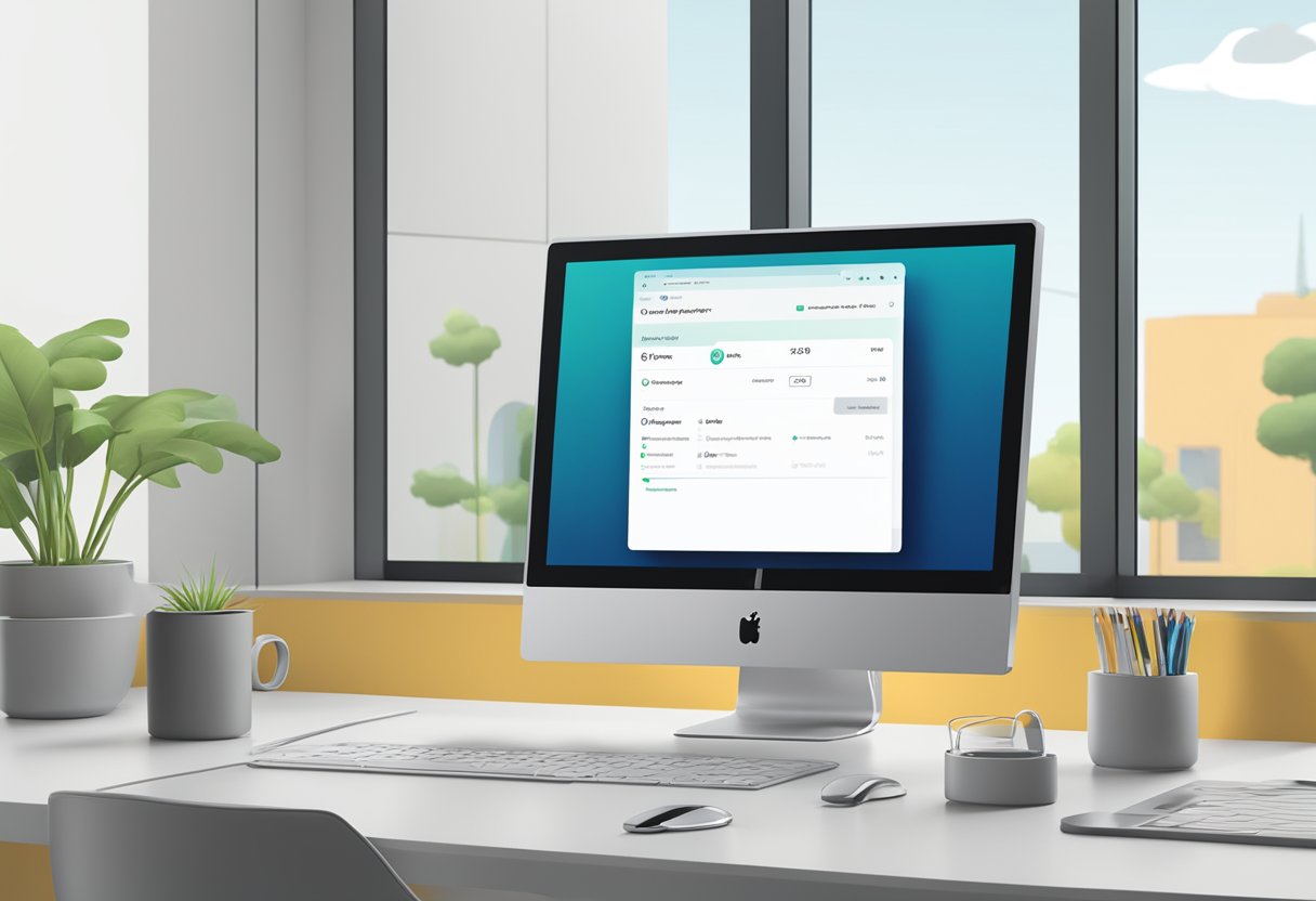 A computer screen displaying a "Preliminary Checks fix date popup" on a Windows 11 interface