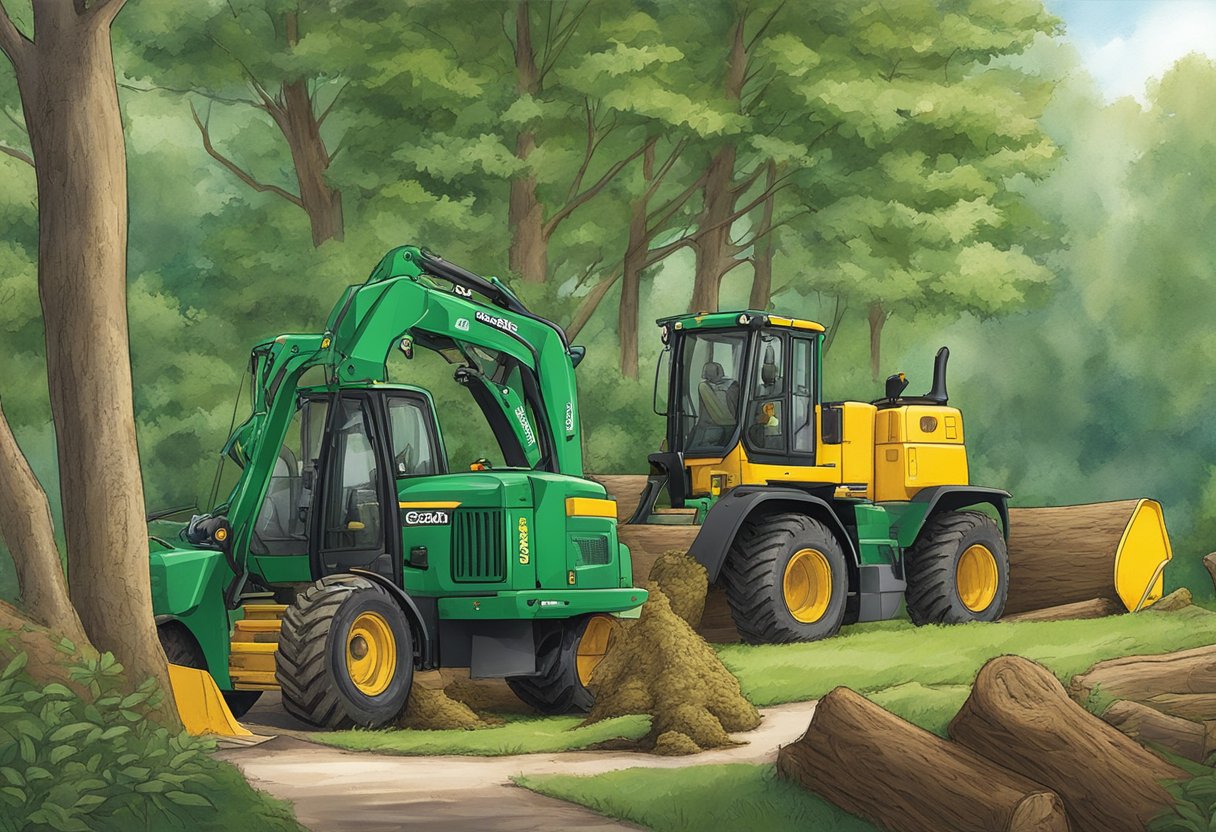 A tree service company in Concord, NC trims and removes trees, grinds stumps, and provides tree health care
