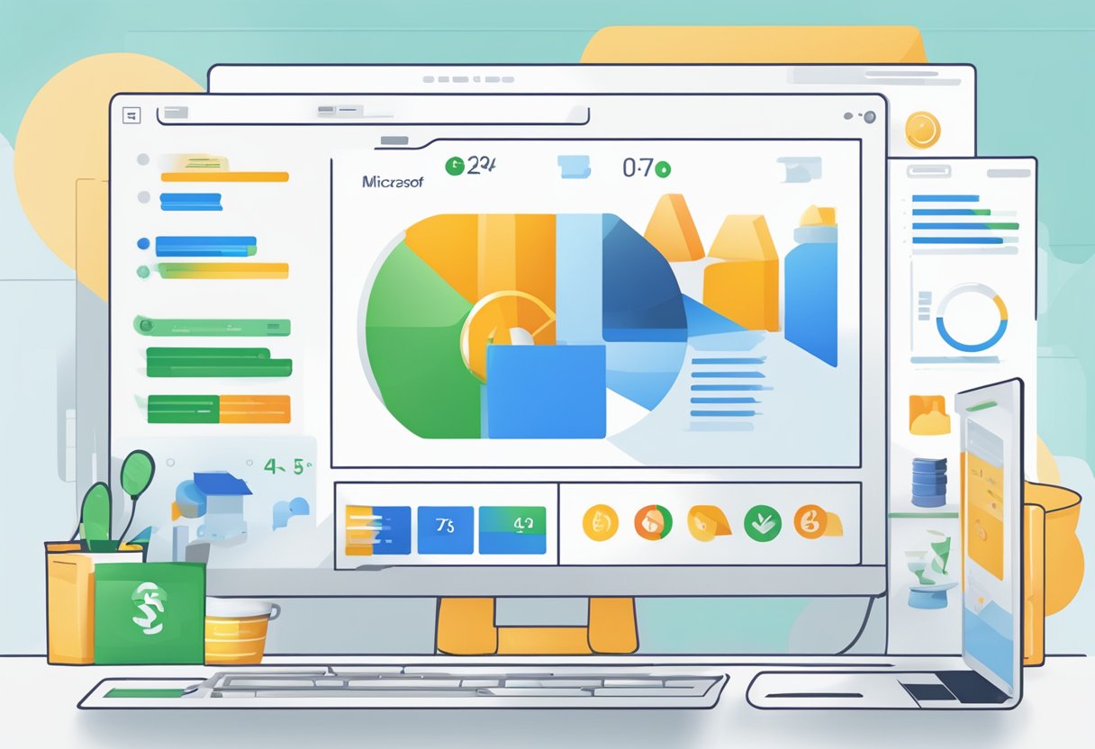 A computer screen displaying the Microsoft Rewards dashboard with a clear view of the points total
