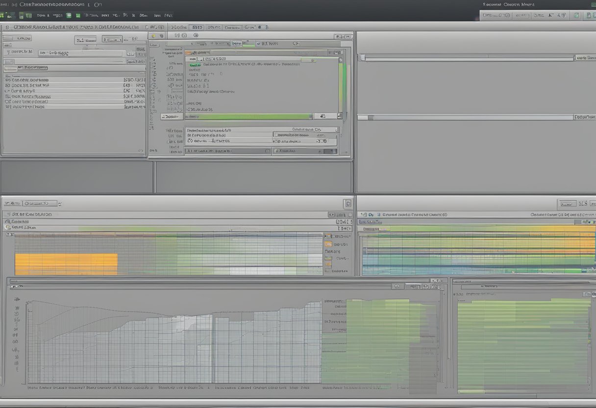 A computer screen displaying the Linux desktop with a terminal window open, showing the command for checking CPU temperature. The system is running smoothly with no visible signs of overheating