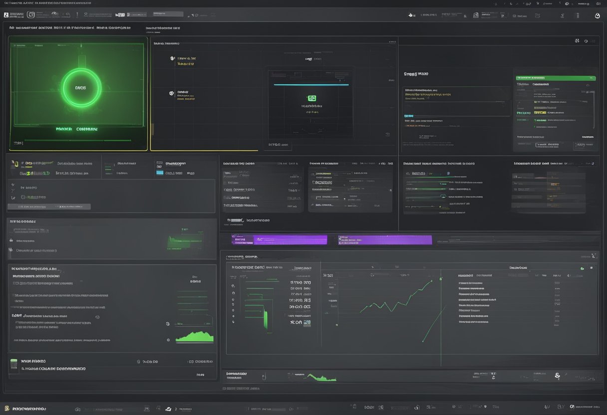 The CPU monitor shows high usage during Call of Duty Warzone gameplay. Troubleshooting steps are displayed on the screen