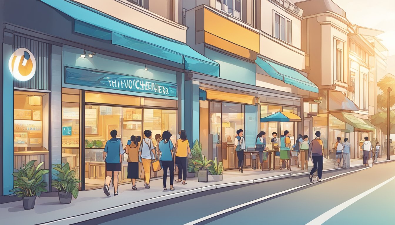 Local businesses thrive with CDC vouchers in Singapore. Customers flock to participating merchants, boosting the economy and fostering community growth