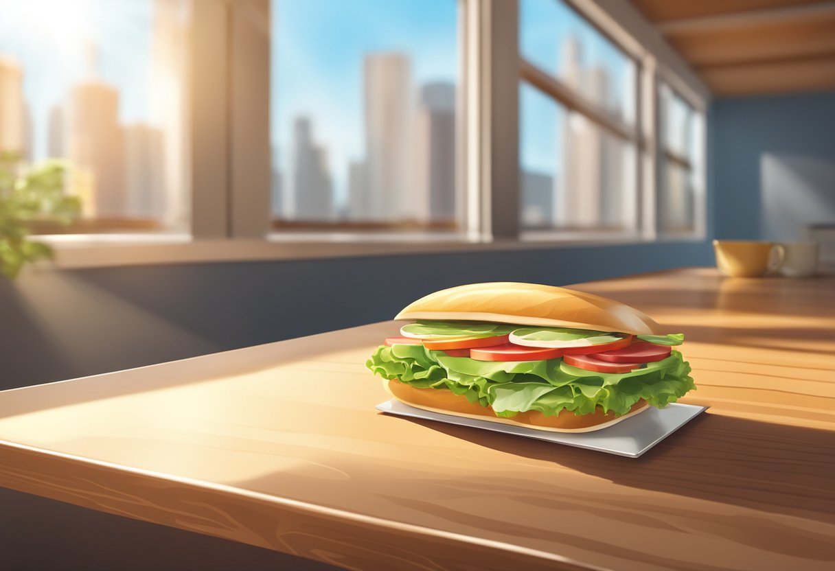 A sandwich aluminum panel lies on a wooden table in a sunlit room