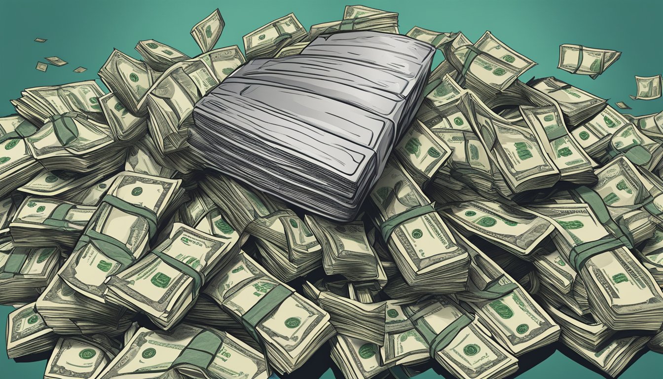 A pile of money falls into a fastsaver account, fee waived
