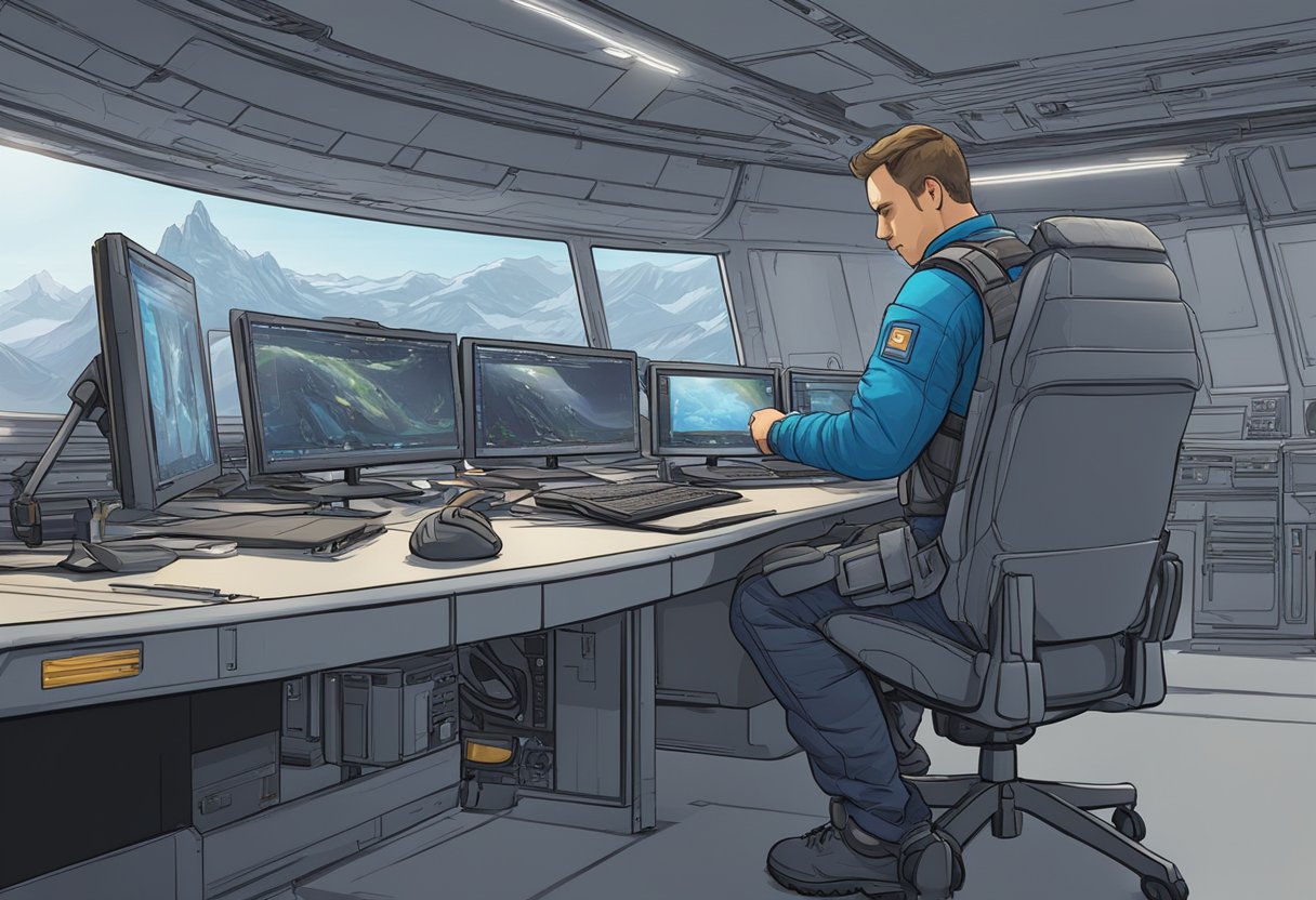 A technician conducts pre-launch checks and makes initial fixes to resolve Halo Infinite's launch and crash issues