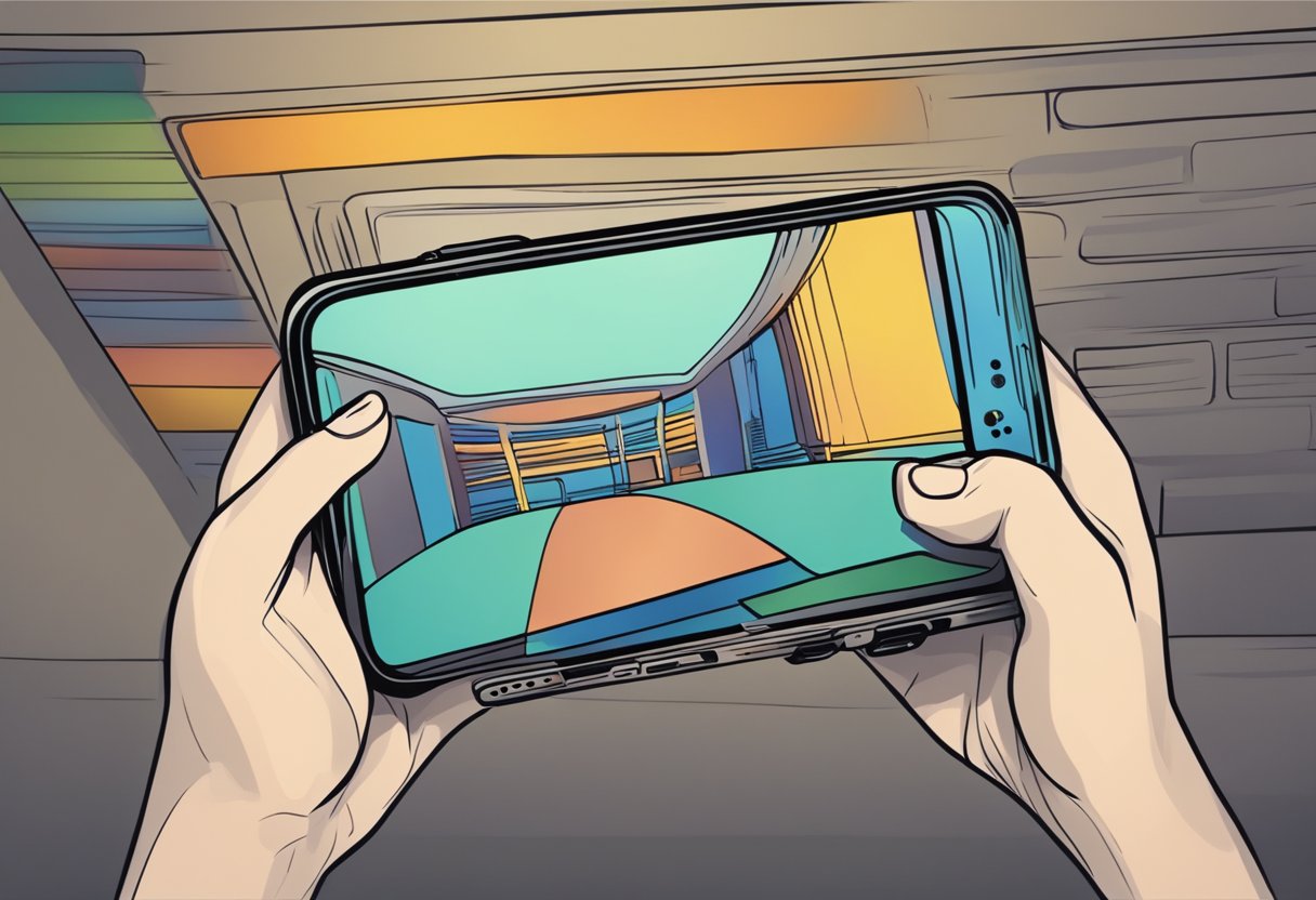 An iPhone with a video playing, but no sound coming out