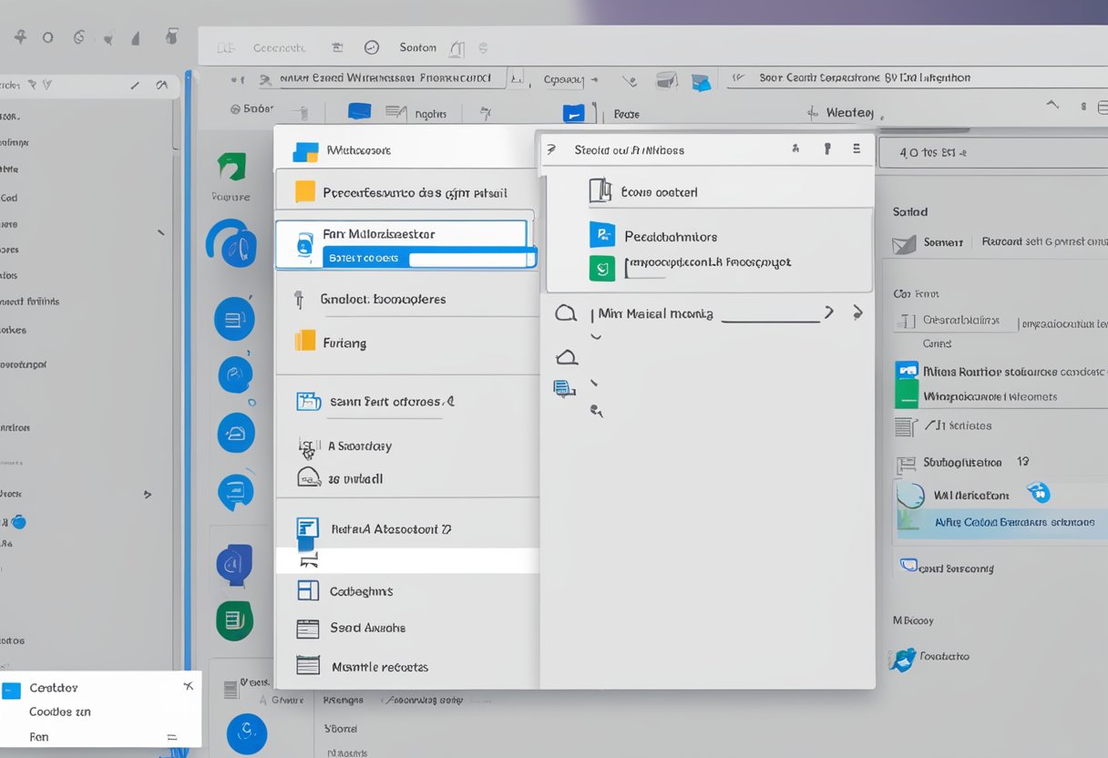 A computer screen showing the "Send to" menu in Windows 11 with the option to fix mail recipient missing highlighted
