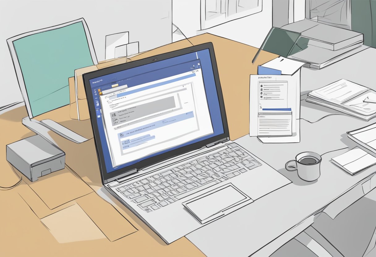 A computer screen displaying the error code 30088-4 with a pop-up window showing instructions to fix the Microsoft Office error