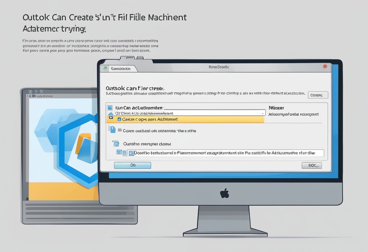 Fix Outlook Can't Create File Error Quick Solutions for Attachment