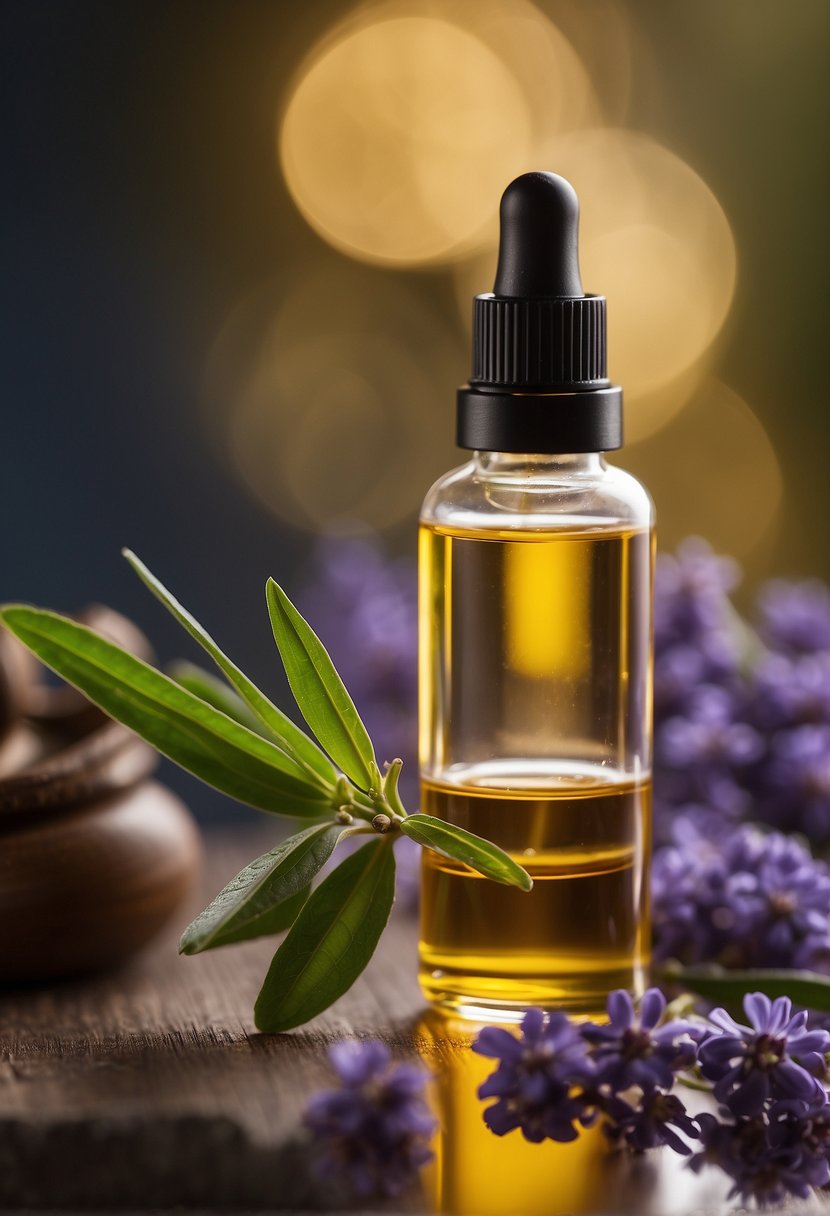 Essential oils are being diffused into the air, while others are being applied to surfaces, effectively killing germs