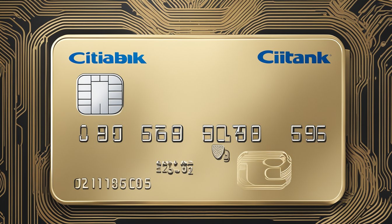 A luxurious, sleek Citibank Ultima card surrounded by exclusive partnership logos and enticing offers in Singapore