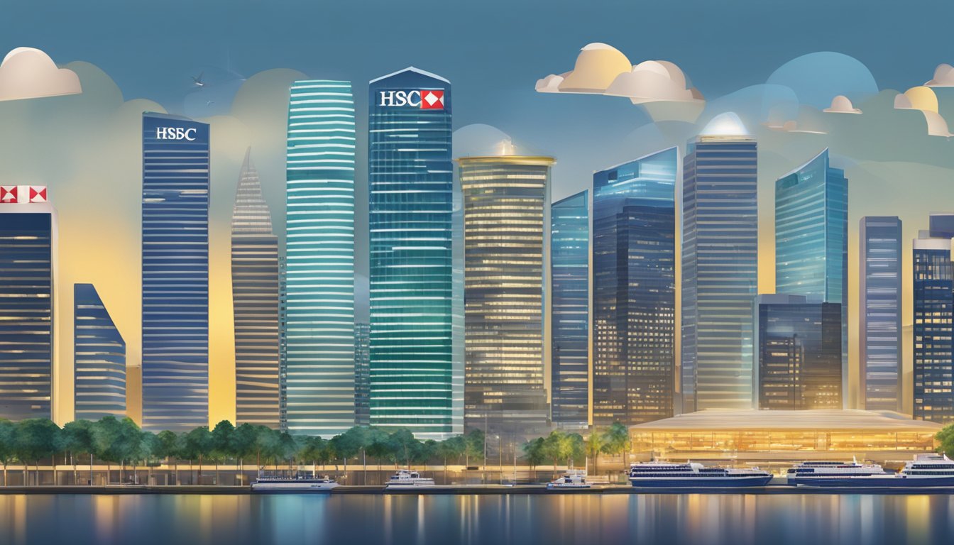 HSBC points transform into KrisFlyer miles in a Singaporean setting