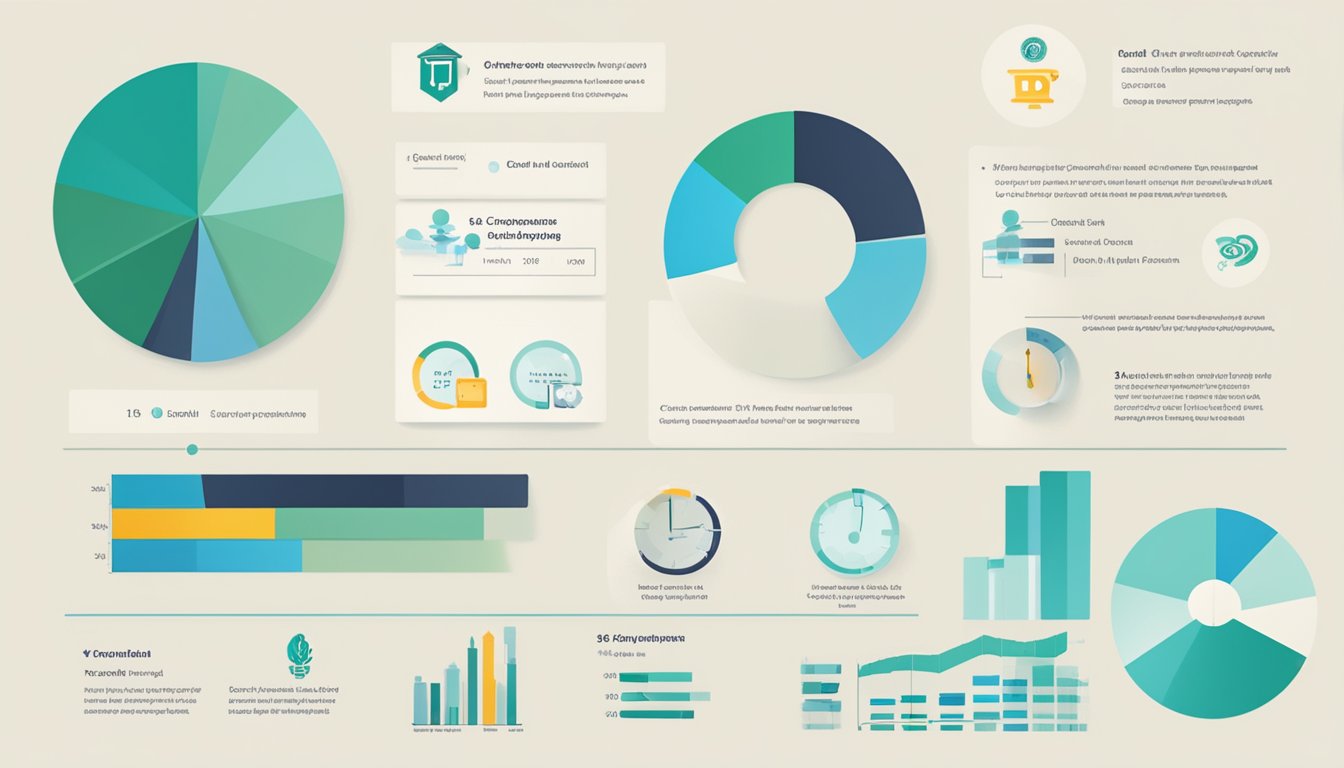 A table with charts and graphs showing CPF grant benefits for financial planning in Singapore