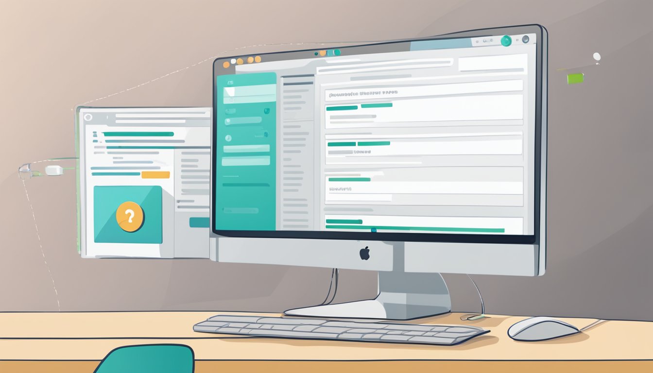 A computer screen displaying "Frequently Asked Questions" with a "Create CDP Account Singapore" button highlighted