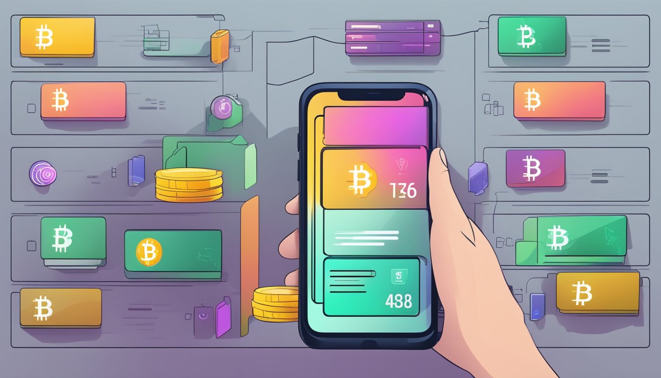 A crypto wallet in Singapore displays transaction fees and charges