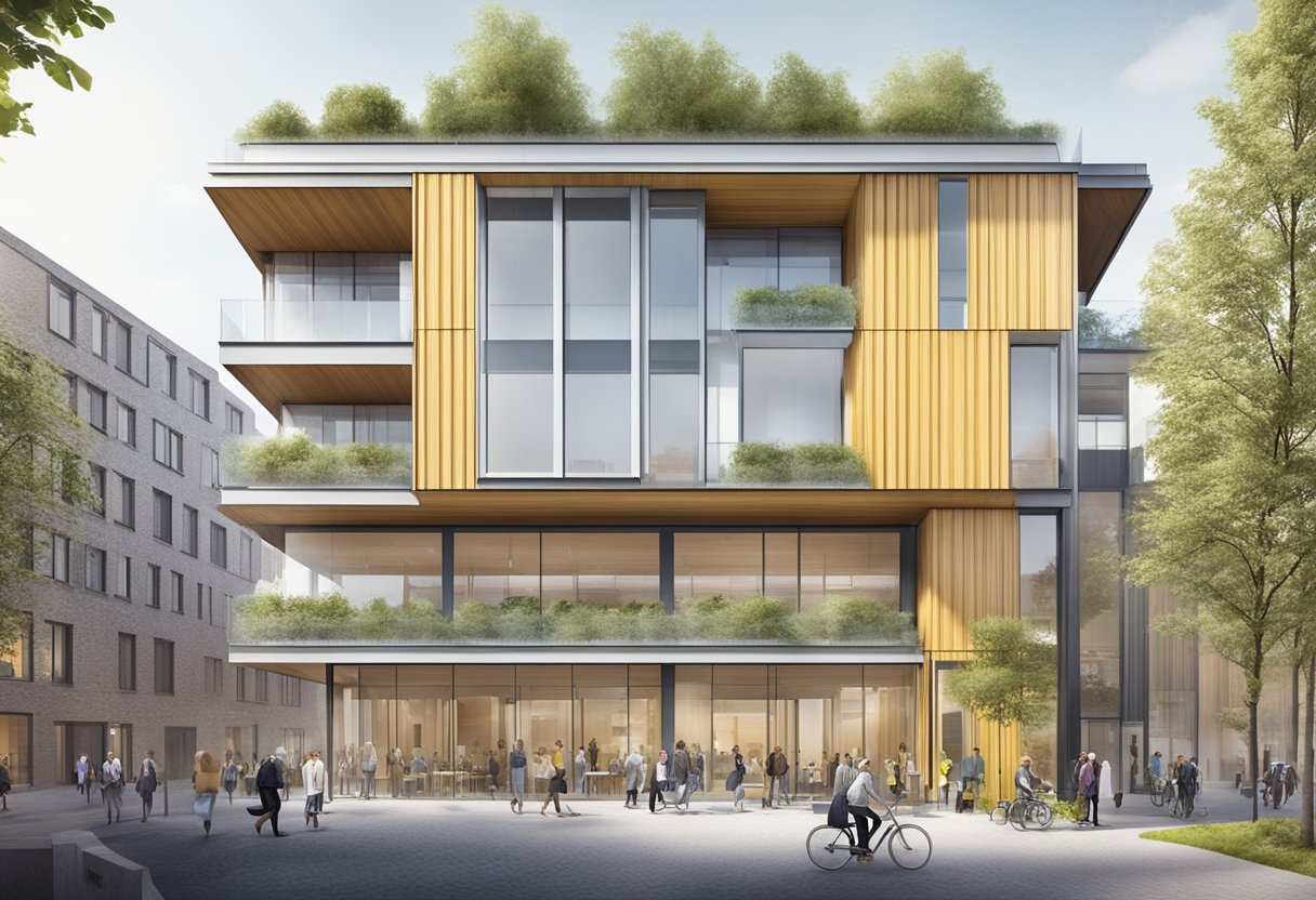 A sustainable building in Aarhus with stakeholders and education initiatives