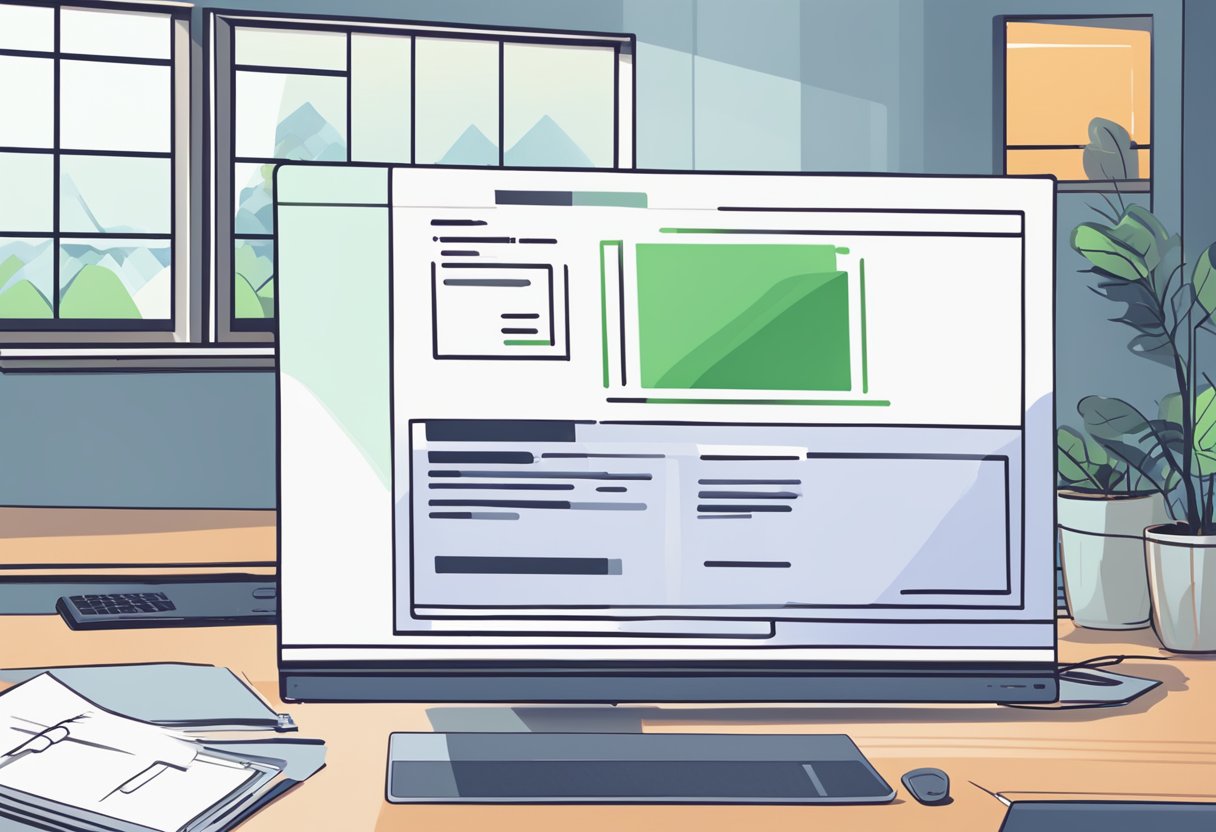A computer screen displaying a "Reset This PC" feature with a loading bar stuck in Windows 11/10. The screen shows frustration and confusion