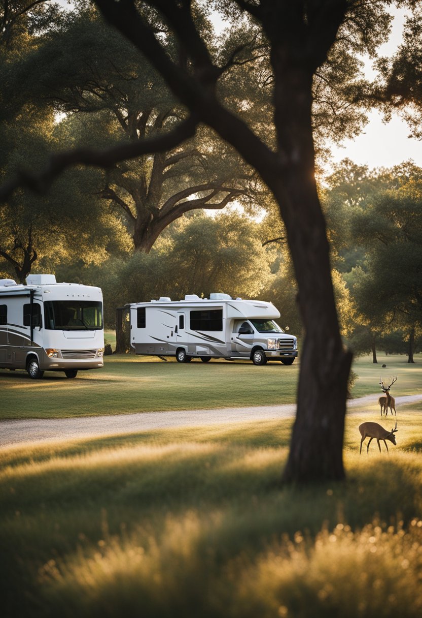 Unwind in the heart of nature at Deer Crossing RV Park – Waco's family-friendly haven.
