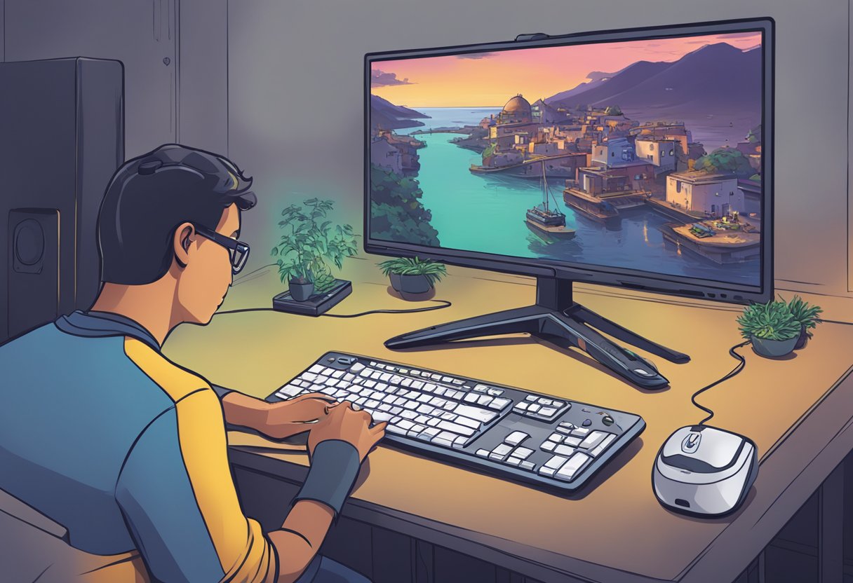 A person fixes the initial setup and configuration of a Steam Link, encountering an issue of no host computers found