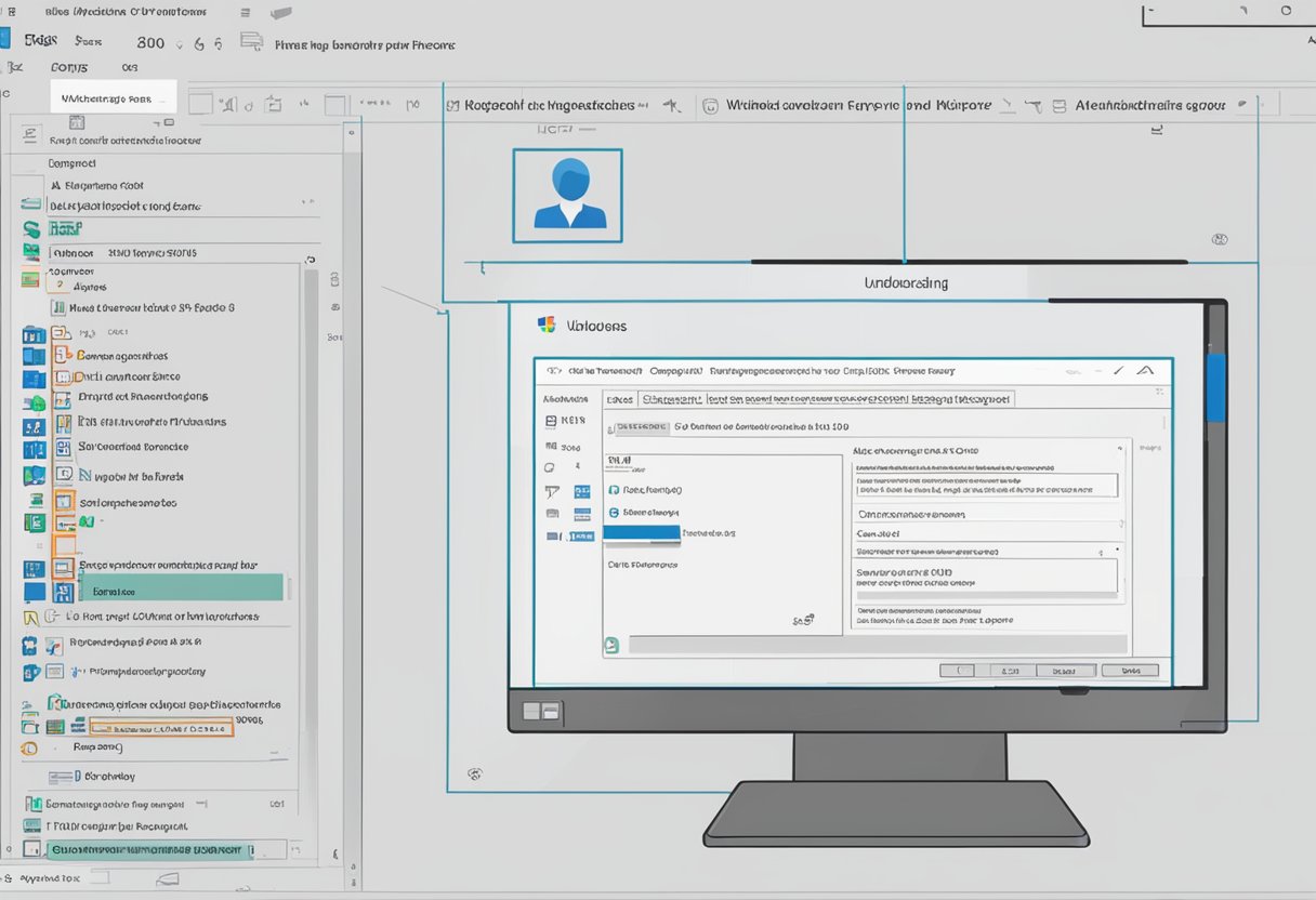 A computer screen displaying a Windows 10 or 11 update error message with the code "0x80d02002" and the words "Understanding Error" at the top